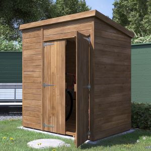 overlord apex roof garden shed 1.8 x 1.2