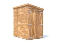 overlord modular pent roof shed 1.2 x 1.8 white background