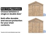 Overlord Shed Door Configurations