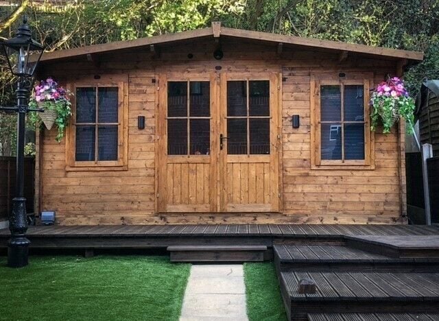 how to maintain your garden log cabin