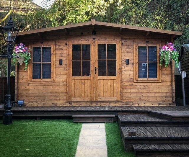 how to maintain your garden log cabin