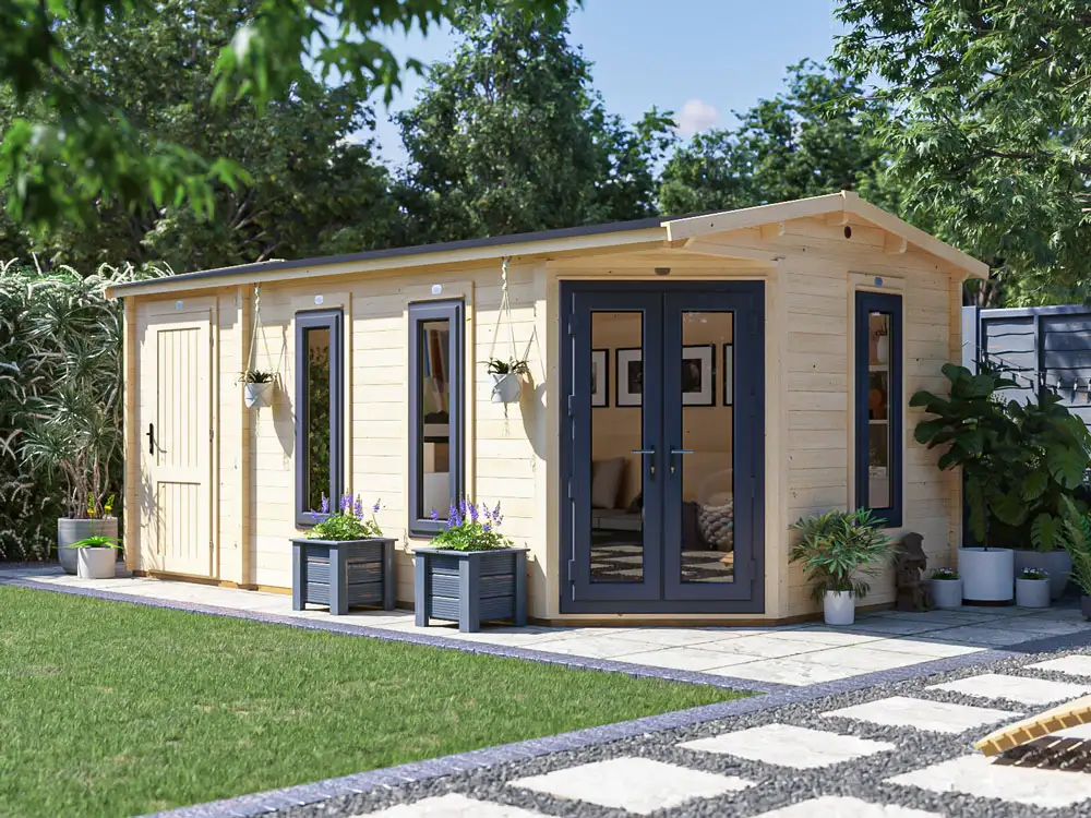DaftBadger SideStore Log Cabin | BuyGardenPods product image 3