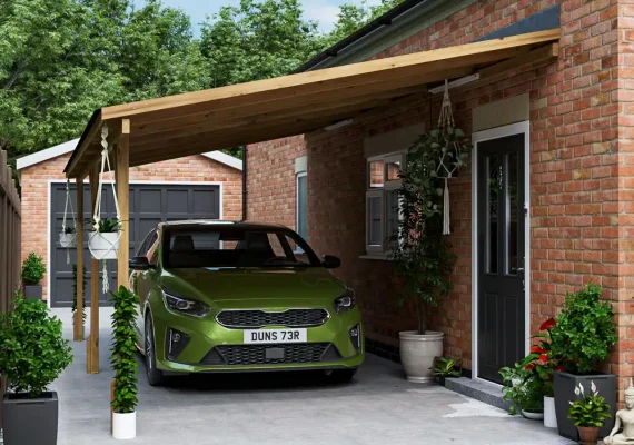 Utopia Lean To Carport