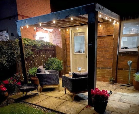 TerraCube Pergola W2.5m x D2.5m