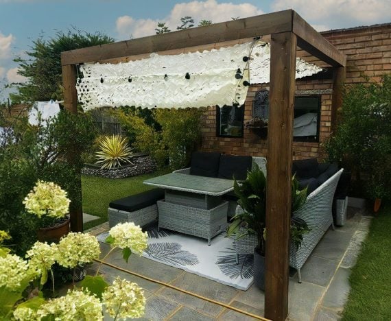 TerraCube Pergola W2.5m x D2.5m