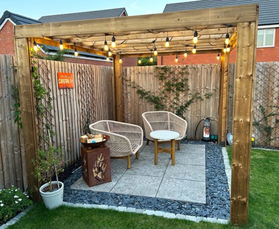 TerraCube Pergola W3.0m x D2.5m