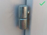 Dunster House Secure Concealed Hinges and Screws