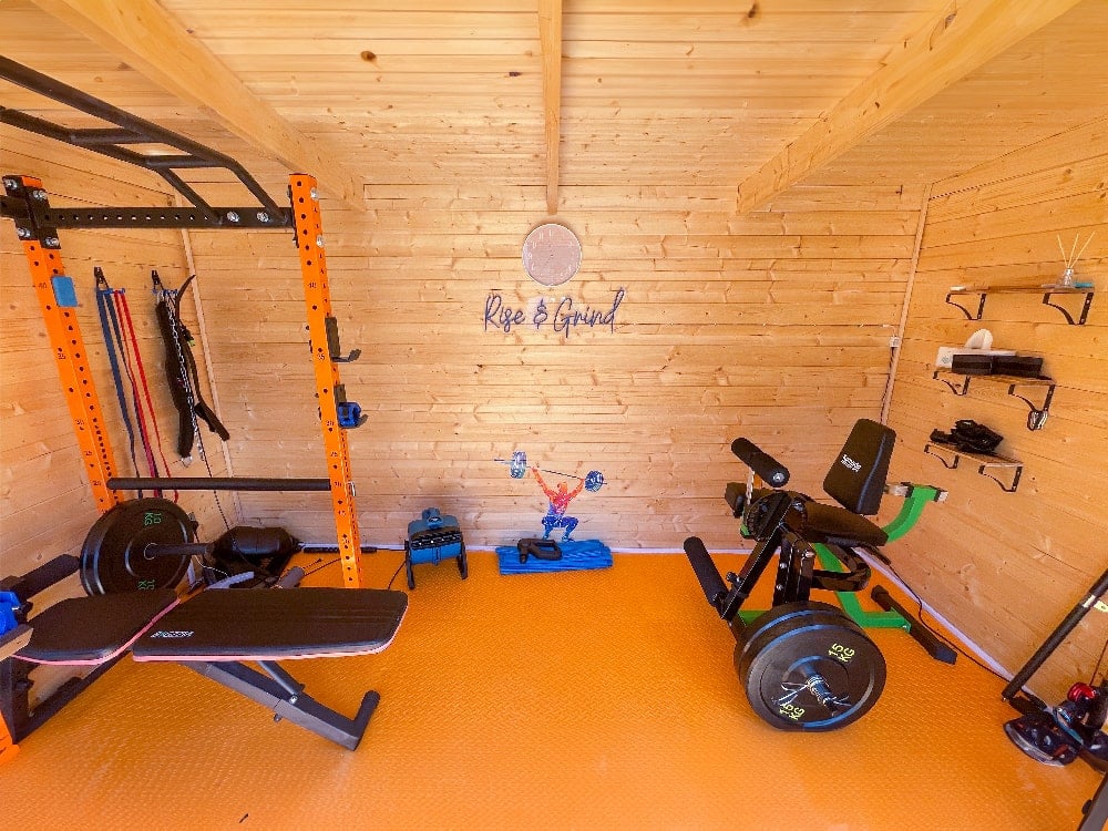 Log-cabin-home-gyms