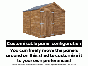Overlord apex shed - customise your panels