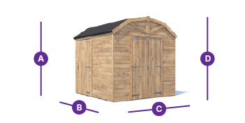 Dutch-Barn-with-Additional-Door-2.4-x-2.4