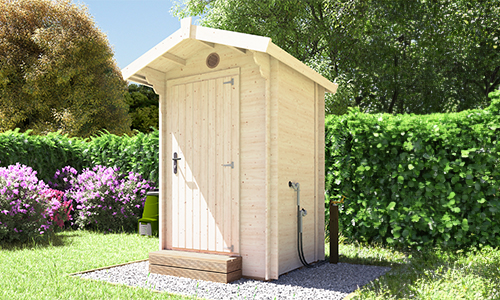 Outdoor Garden Eco Toilet Cubicle
