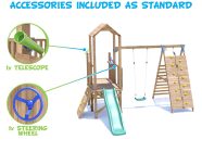 FrontierFort Climbing Frame Accessories Included as Standard