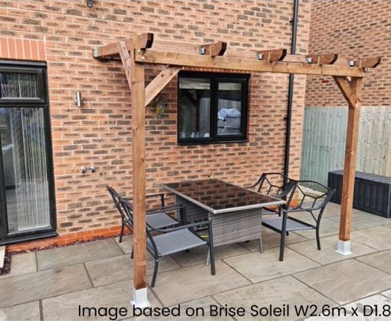 Brise Soleil with Seating
