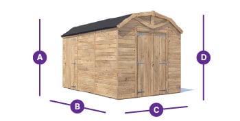 Dutch-Barn-with-Additional-Door-2.4-x-3.6