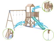 BalconyFort Climbing Frame Features 1 CF1003