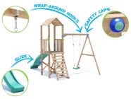 SquirrelFort Climbing Frame Features 2 CF1102