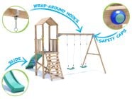 SquirrelFort Climbing Frame Feature 2 CF1103