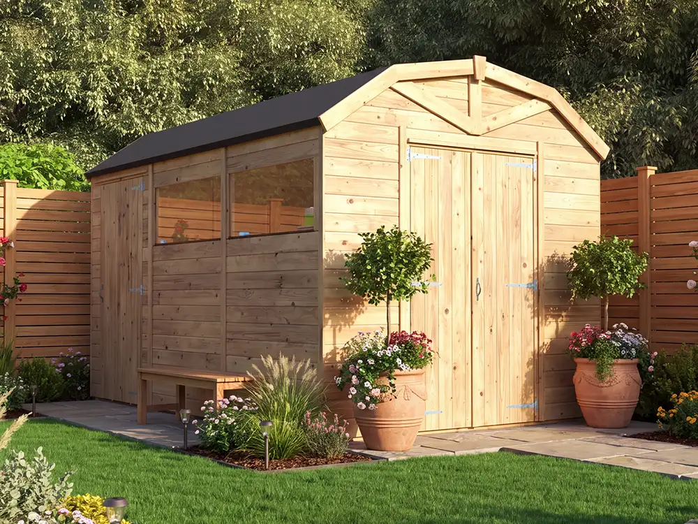 H6 Overlord Dual Dutch Barn 2436 Glazed lifestyle 2 Thumb