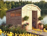 H6 Overlord Dual Dutch Barn 2436 Glazed whacky Thumb