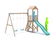 SquirrelFort Climbing Frame Silhouette CF1103