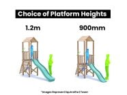 climbing frames Platform height