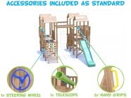 Accessories-CastleFort-CF1402 Climbing Frame