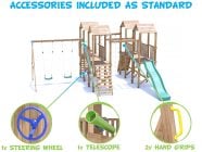 Accessories-CastleFort-CF1404 Climbing Frame