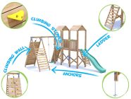 MegaFort-CF1203 Climbing Frame