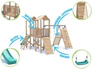 MegaFort-CF1203 Climbing Frame