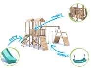 MegaFort-CF1206 Climbing Frame