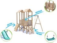 MegaFort-CF1251 Climbing Frame