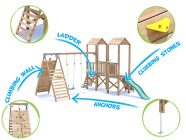 MegaFort-CF1254 Climbing Frame