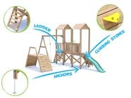 MegaFort-CF1255 Climbing Frame