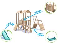 MegaFort-CF1255 Climbing Frame