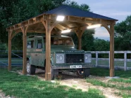 leviathan carport 3050 main image at night