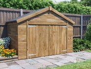 modular apex bike shed 8 x 4