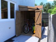 overlord alleyway garden shed 1.2 x 2.4 closed
