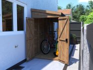 overlord alleyway garden shed 1.2 x 3.0 open