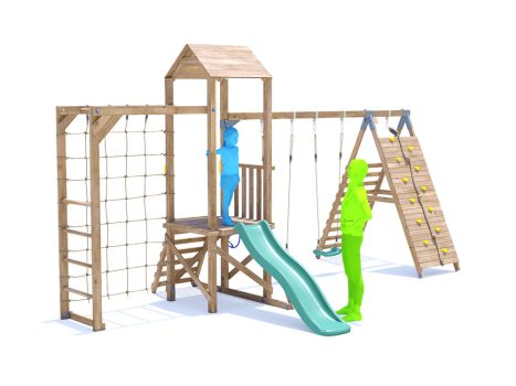 Playground set with monkey bars on sale