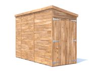 1.2m x 3.0m Alleyway Shed