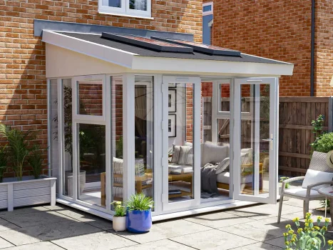 Addroom® Vision2 Conservatory Alternative with Skylights