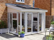 Addroom 3m x 2.5m Conservatory Alternative White uPVC