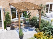 Brise Soleil Lean to Pergola Open 2m x 1.8m