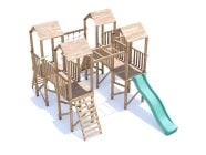 CastleFort-CF1402 Climbing Frame