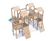 CastleFort-CF1402 Climbing Frame