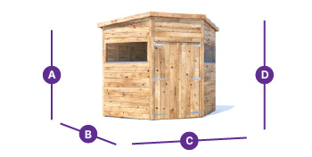 Spec Image 2121 Corner Shed