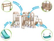 ChallengeFort-CF1306 Climbing Frame