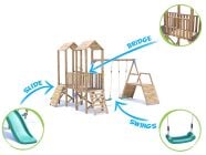 MegaFort-CF1256 Climbing Frame