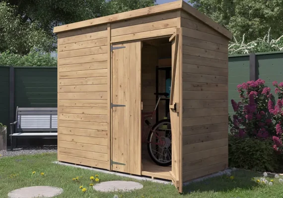 Overlord Modular Pent Shed