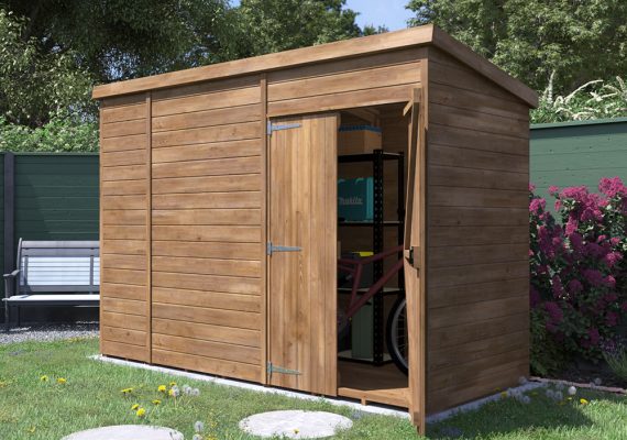 Overlord Modular Pent Shed